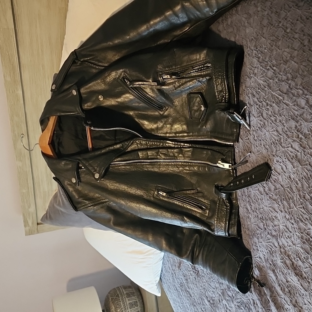 Leather MC Jacket